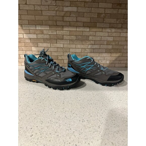 The North Face Hedgehog Fastpack Gore-Tex Grey Blue Hiking Boots NF00CDG0 - Picture 3 of 5
